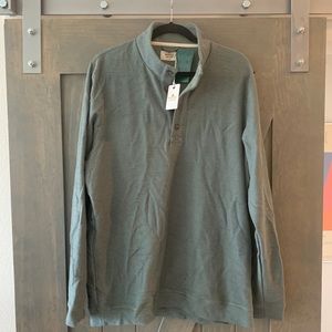 Marine Layer Button Mock pullover (Size XL)